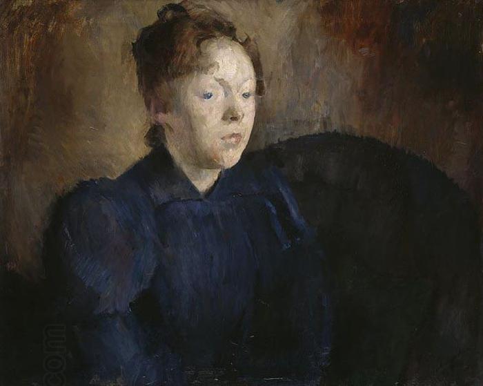 Harriet Backer Portrait of Nenna Jahnson China oil painting art